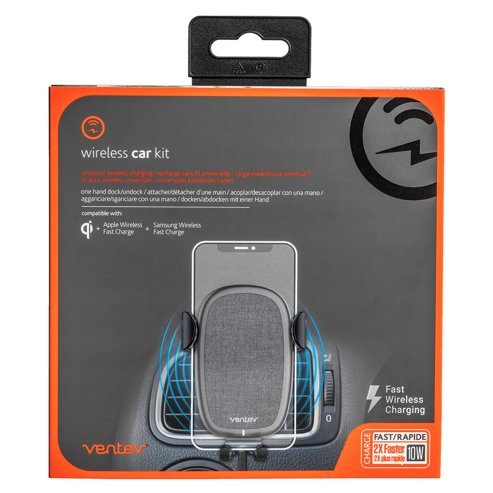 Ventev wireless car kit Wireless Charging Vent Mount 10W by Ventev