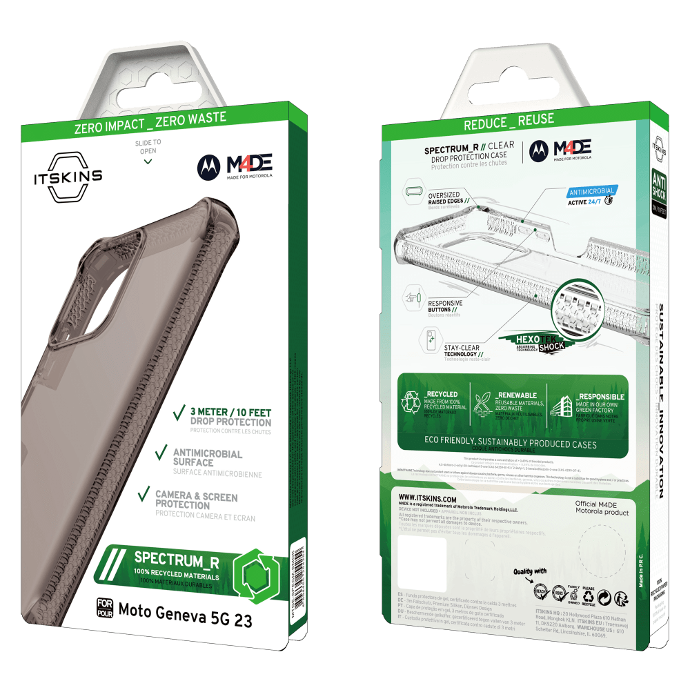 ITSkins Spectrum_R Clear Case for Motorola Moto G Stylus 5G (2023) by ITSkins