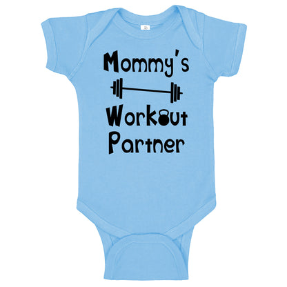Mommy's Workout Partner Onesies & Bodysuits