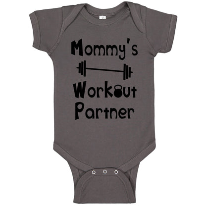 Mommy's Workout Partner Onesies & Bodysuits