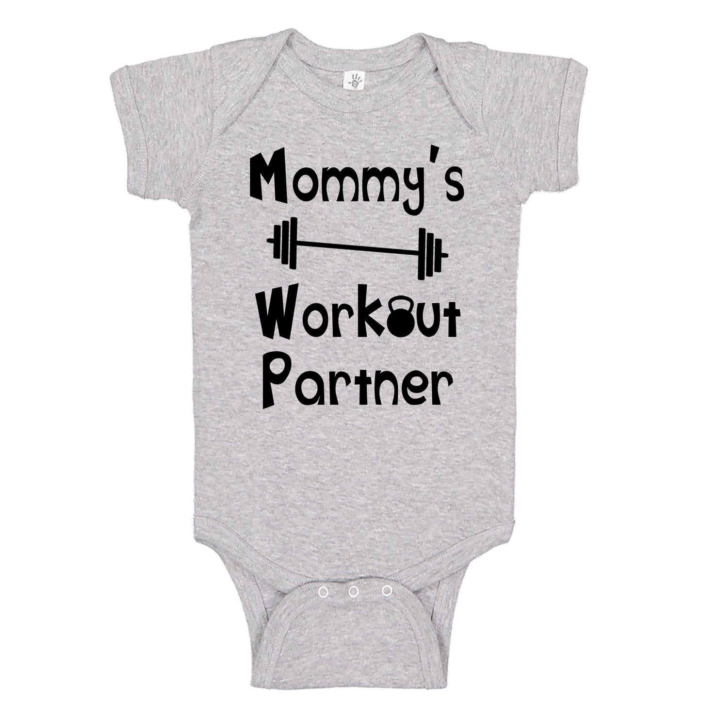 Mommy's Workout Partner Onesies & Bodysuits