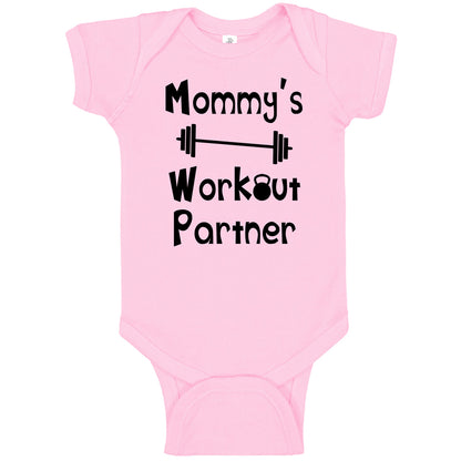 Mommy's Workout Partner Onesies & Bodysuits