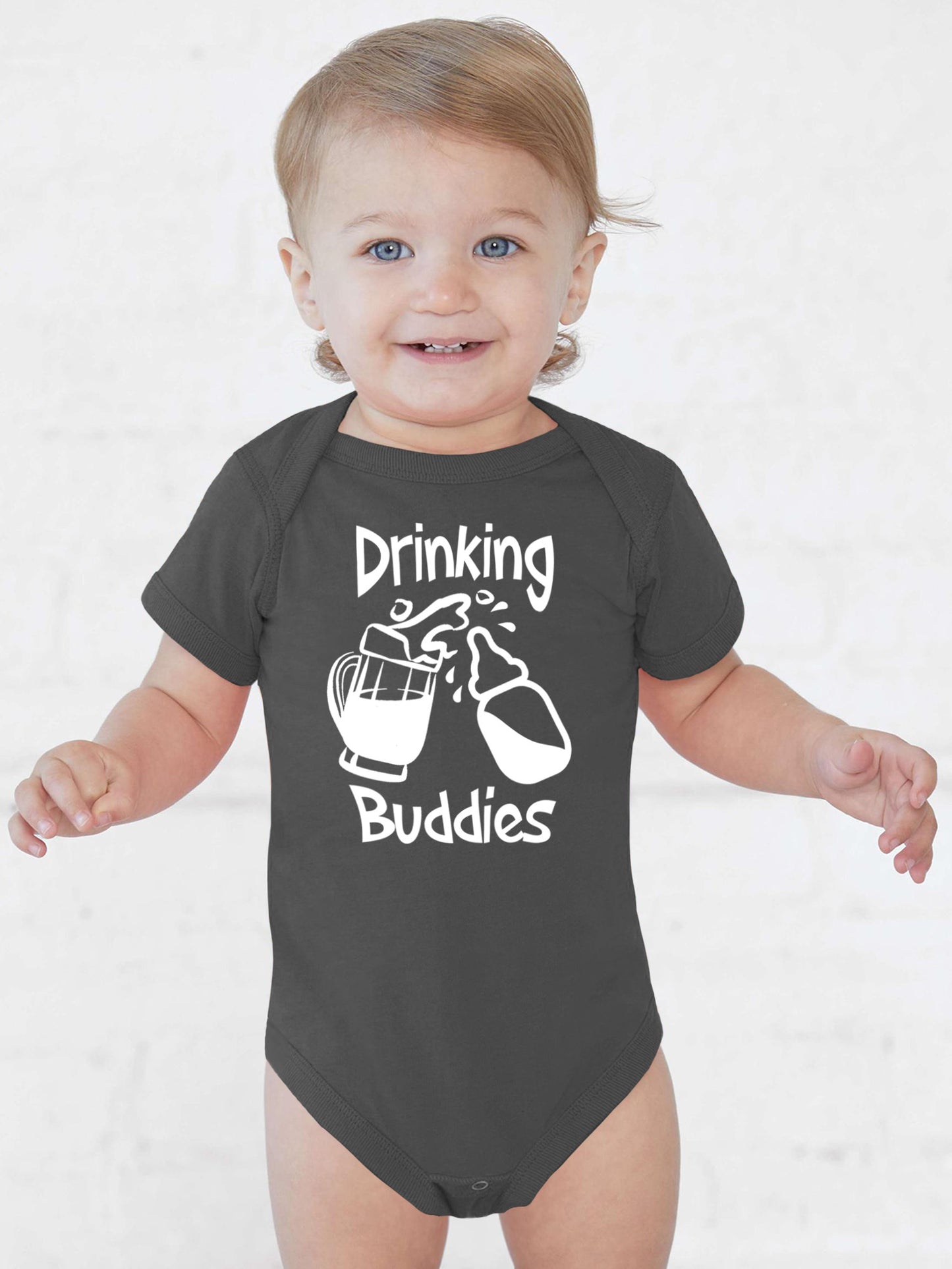 Drinking Buddies Mug Onesies & Bodysuits