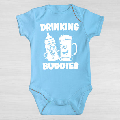 New Drinking Buddies Mug Onesies & Bodysuits