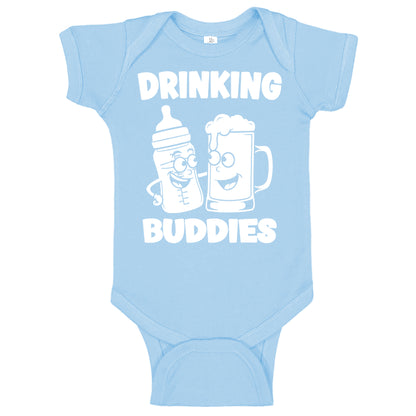 New Drinking Buddies Mug Onesies & Bodysuits