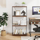 2/3/4/5-Tier Multipurpose Display Rack with Metal Frame-4-Tier