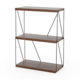 3-Tier Multipurpose Display Rack with Metal Frame