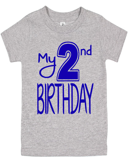 My Second Birthday Shirts