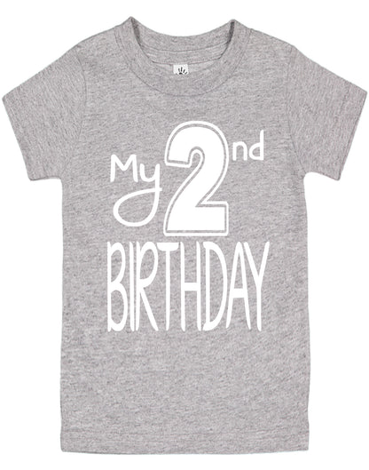 My Second Birthday Shirts