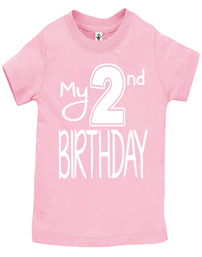 My Second Birthday Shirts