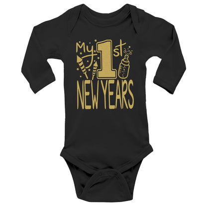 My First New Years Onesies & Bodysuits