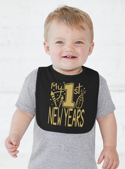 My First New Years Bib