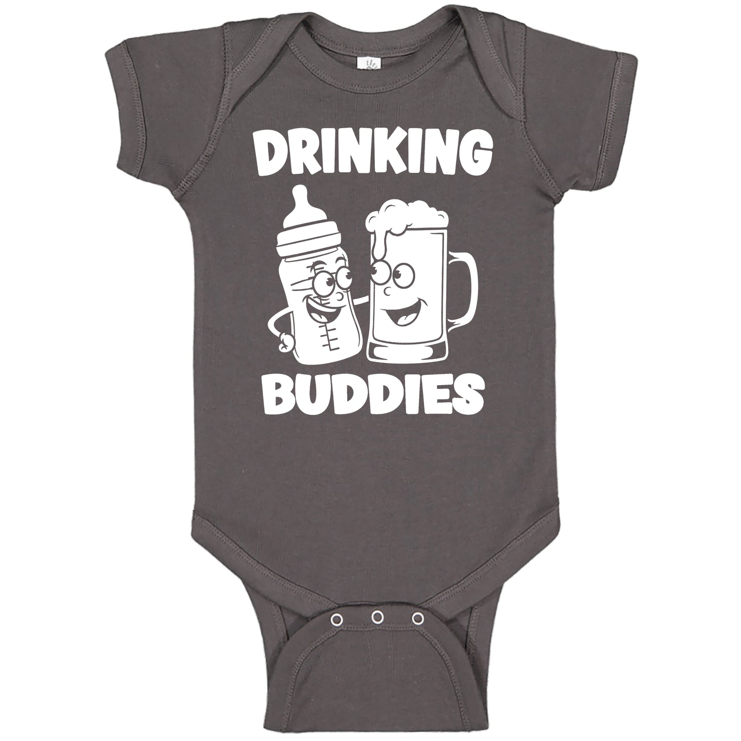 New Drinking Buddies Mug Onesies & Bodysuits