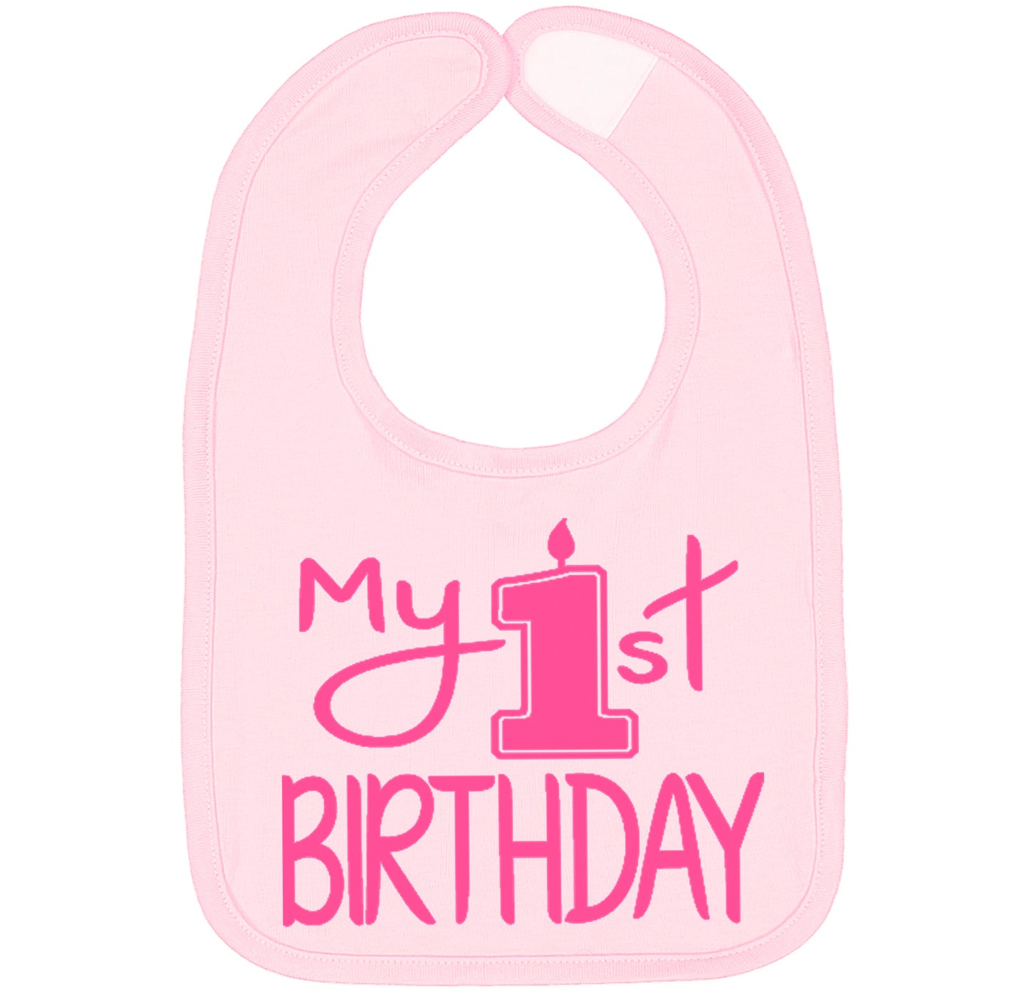 My First Birthday Smash Cake Bib