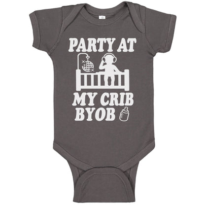 Party At My Crib Onesies & Bodysuits
