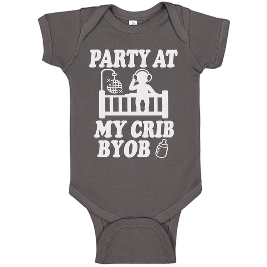 Party At My Crib Onesies & Bodysuits