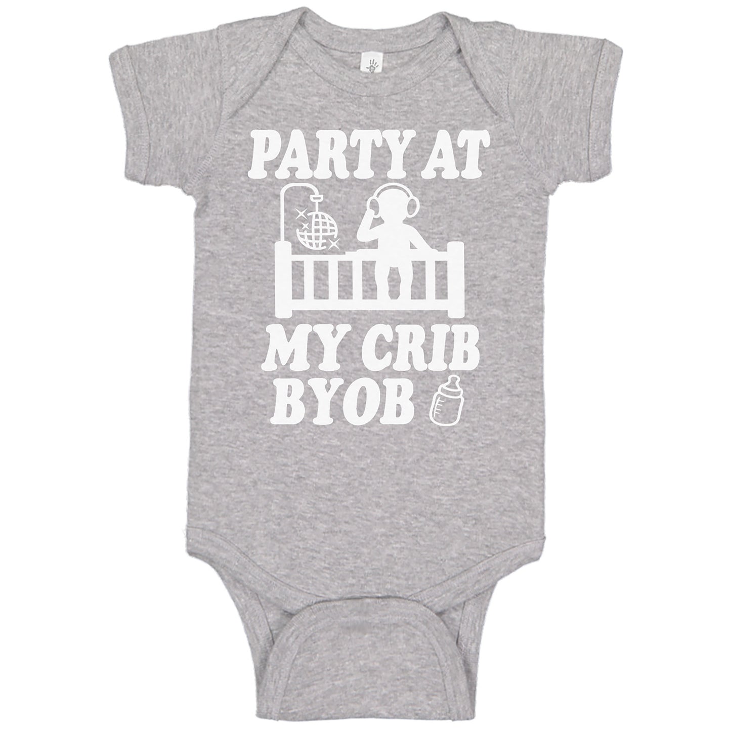 Party At My Crib Onesies & Bodysuits
