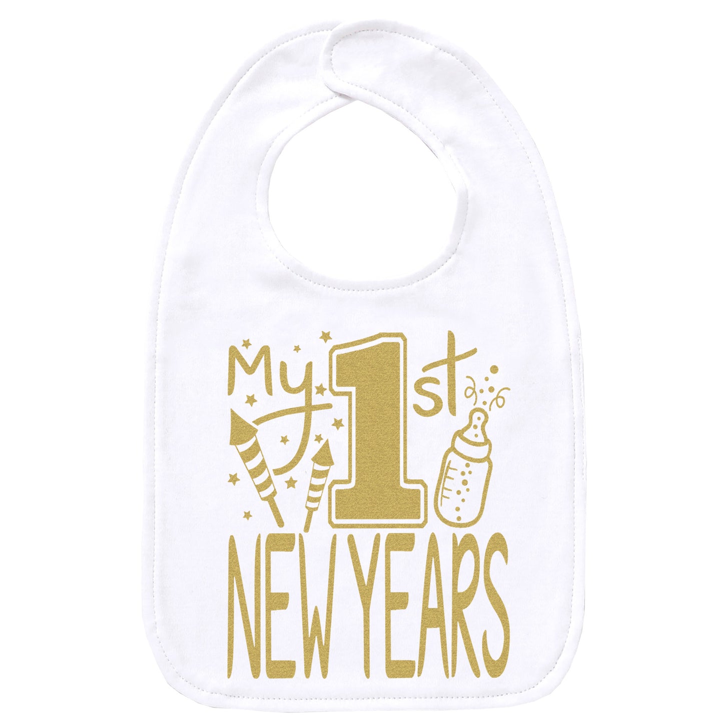 My First New Years Bib
