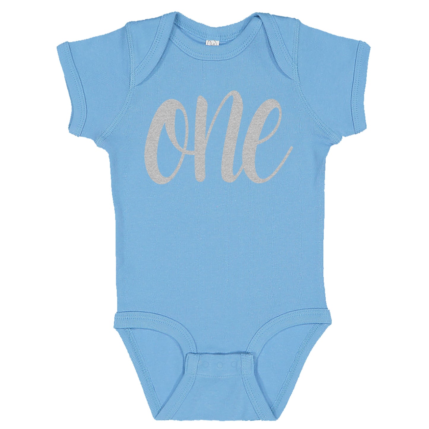 One Silver First Birthday Onesies & Bodysuits