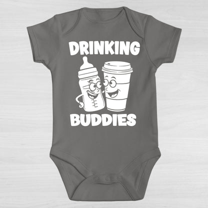 New Drinking Buddies Coffee Onesies & Bodysuits