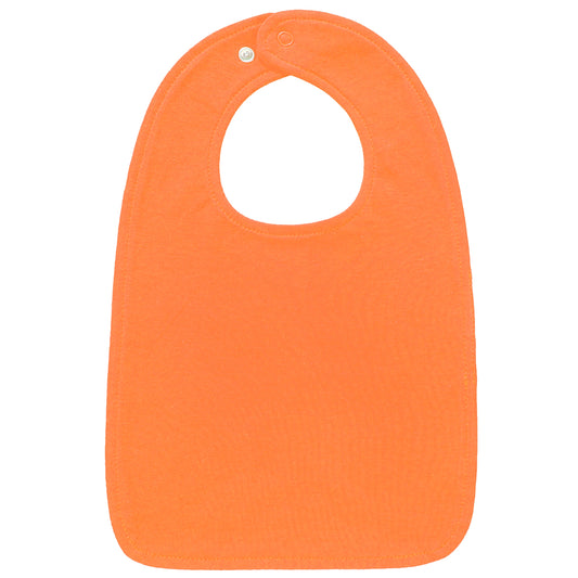 Premium Wholesale Aidens Corner Organic Cotton Baby Bibs | Orange
