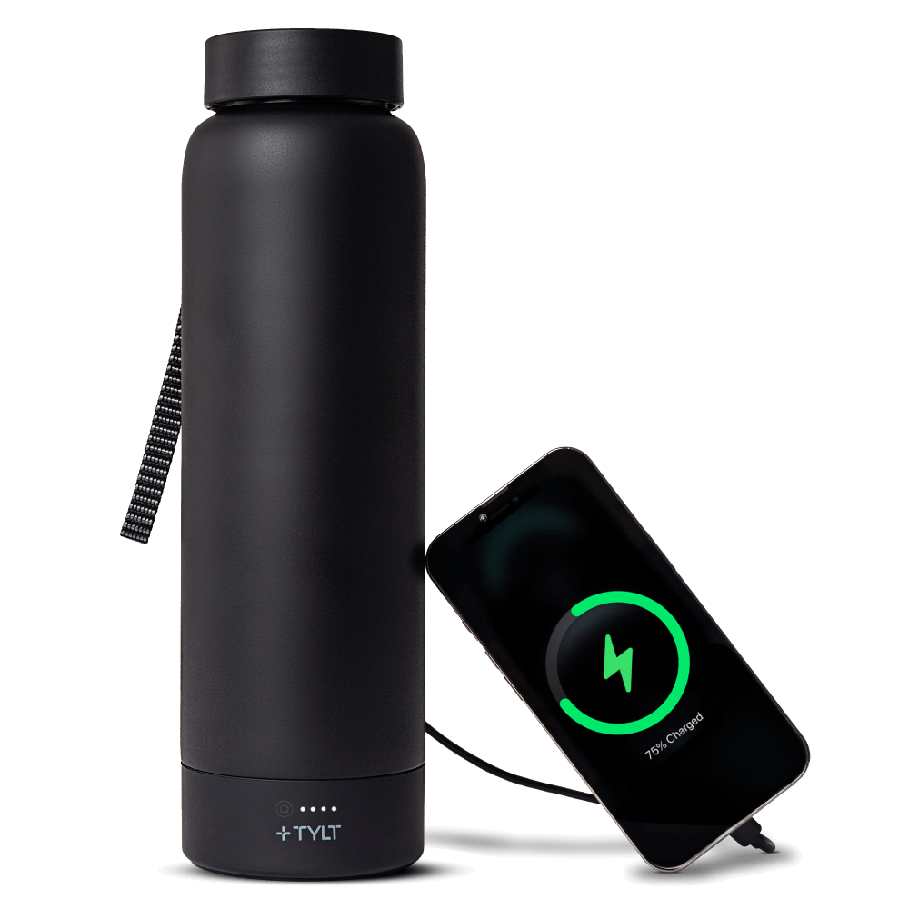 TYLT All in One Water Bottle and Portable Power Bank 5,700 mAh by TYLT