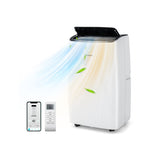 12000/14000 BTU Portable Air Conditioner with Heat and Smart WiFi-14000 BTU