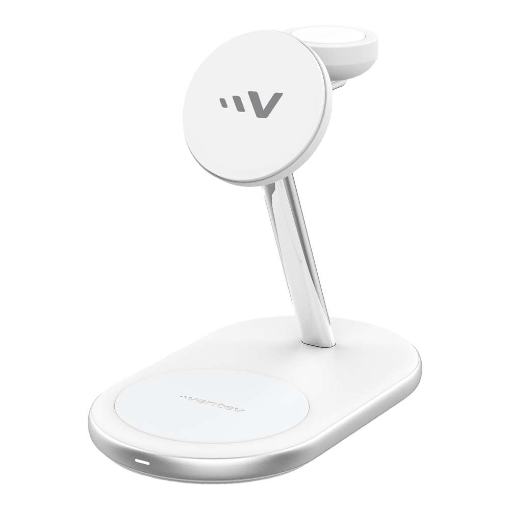 Ventev Qi2 Wireless 3-1 Desk Mount by Ventev