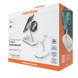 Ventev Qi2 Wireless 3-1 Desk Mount by Ventev