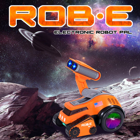 Contixo R5 Moon Rocket Rob-E Electronic Robot by Contixo