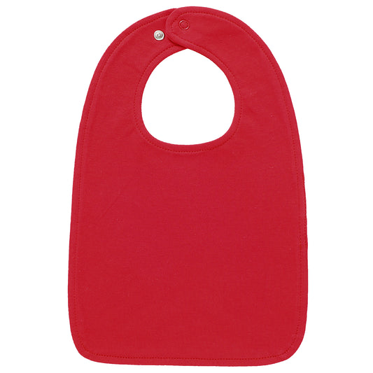 Aidens Corner Organic Cotton Baby Bibs | Red