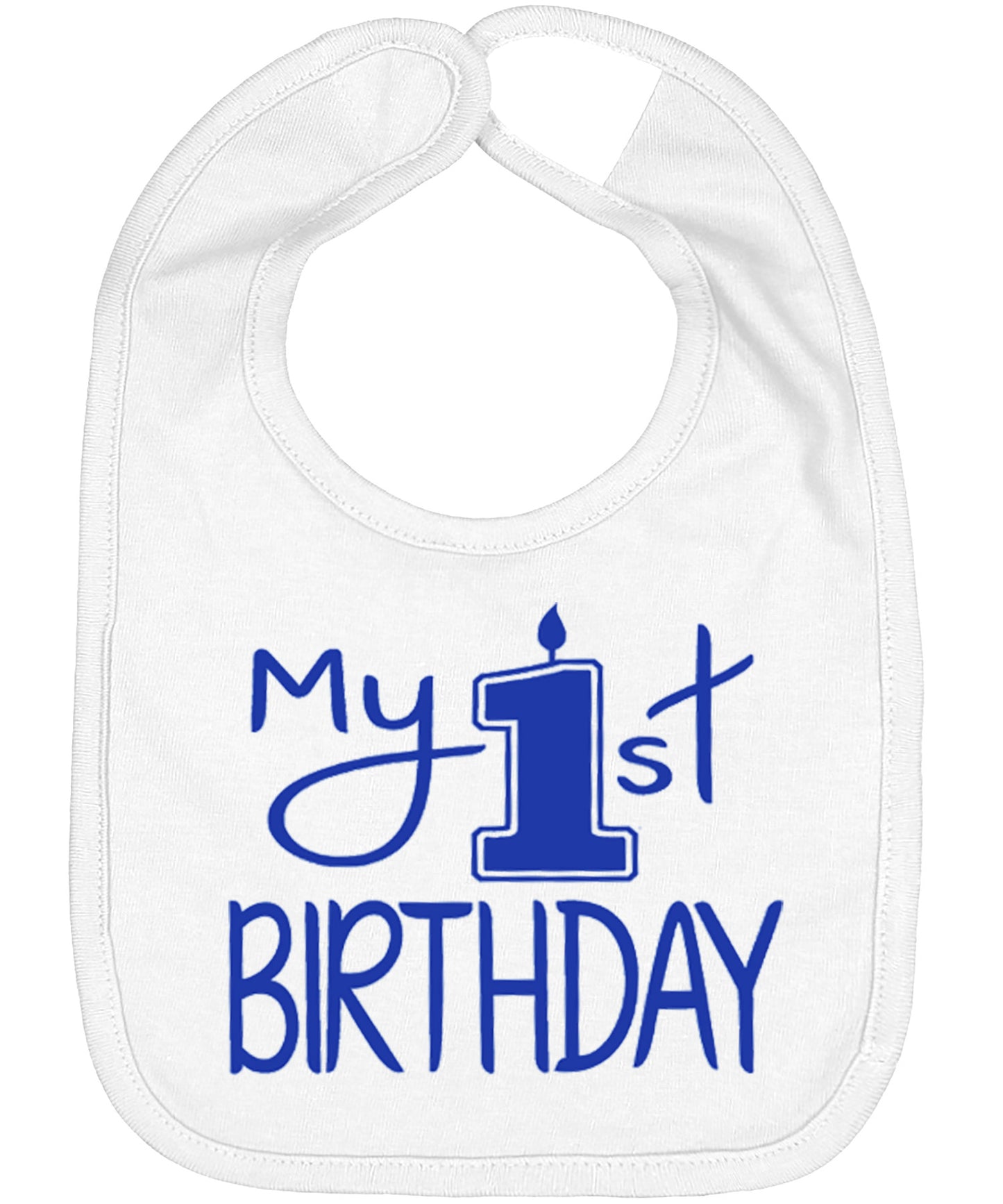 My First Birthday Smash Cake Bib