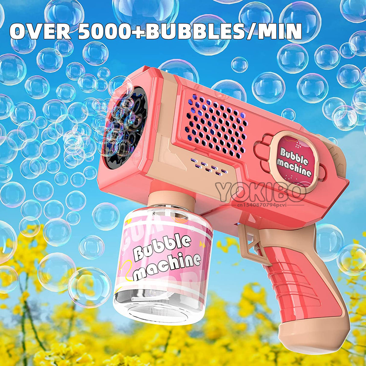 Automatic Bubble Machine Blower, Automatic Soap Bubble Gun