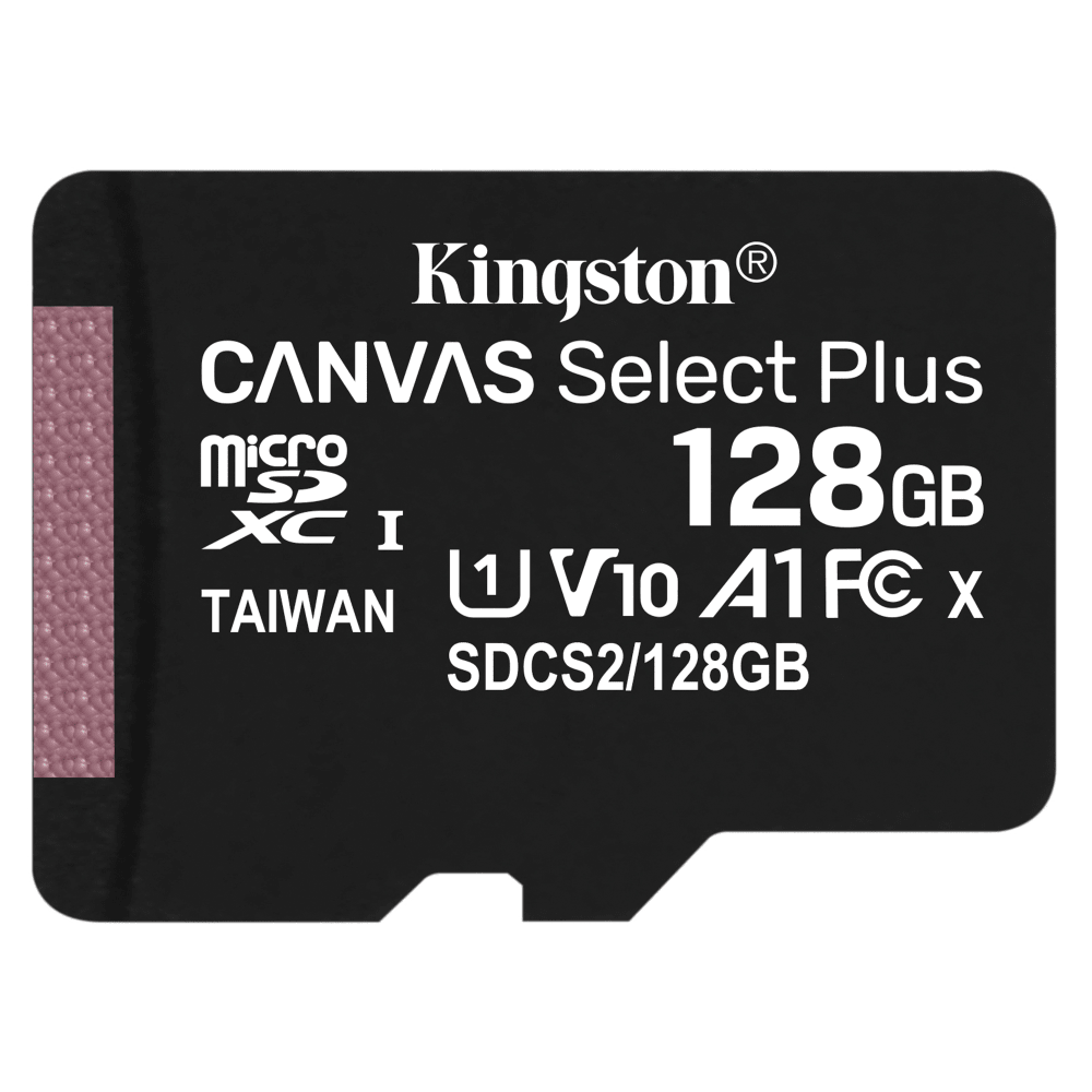 Kingston microSDXC Canvas Select Plus 128GB Memory Card and Adapter by Kingston