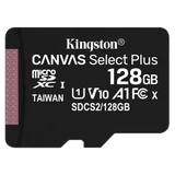 Kingston microSDXC Canvas Select Plus 128GB Memory Card and Adapter by Kingston