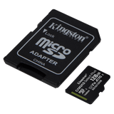 Kingston microSDXC Canvas Select Plus 128GB Memory Card and Adapter by Kingston