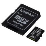 Kingston microSDXC Canvas Select Plus 256GB Memory Card and Adapter by Kingston