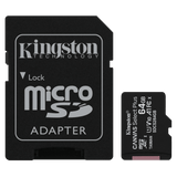 Kingston microSDXC Canvas Select Plus 64GB Memory Card and Adapter by Kingston