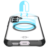 ITSkins Hybrid_R Clear MagSafe Case for Samsung Galaxy S23 FE by ITSkins