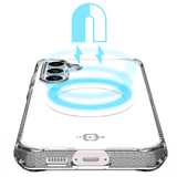 ITSkins Hybrid_R Clear MagSafe Case for Samsung Galaxy S23 FE by ITSkins