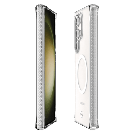 ITSkins Hybrid_R Clear MagSafe Case for Samsung Galaxy S24 Ultra by ITSkins