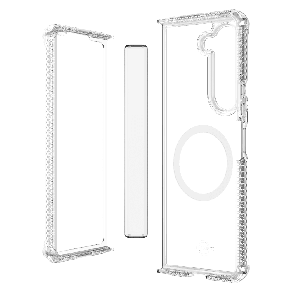 ITSkins Hybrid_R Clear Hinge MagSafe Case for Samsung Galaxy Z Fold5 by ITSkins