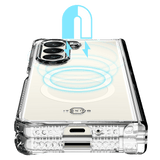 ITSkins Hybrid_R Clear Hinge MagSafe Case for Samsung Galaxy Z Fold5 by ITSkins