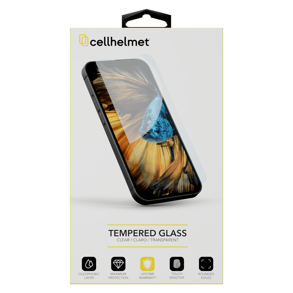 Cellhelmet Tempered Glass Screen Protector for Motorola Moto G Play (2024) by Cellhelmet