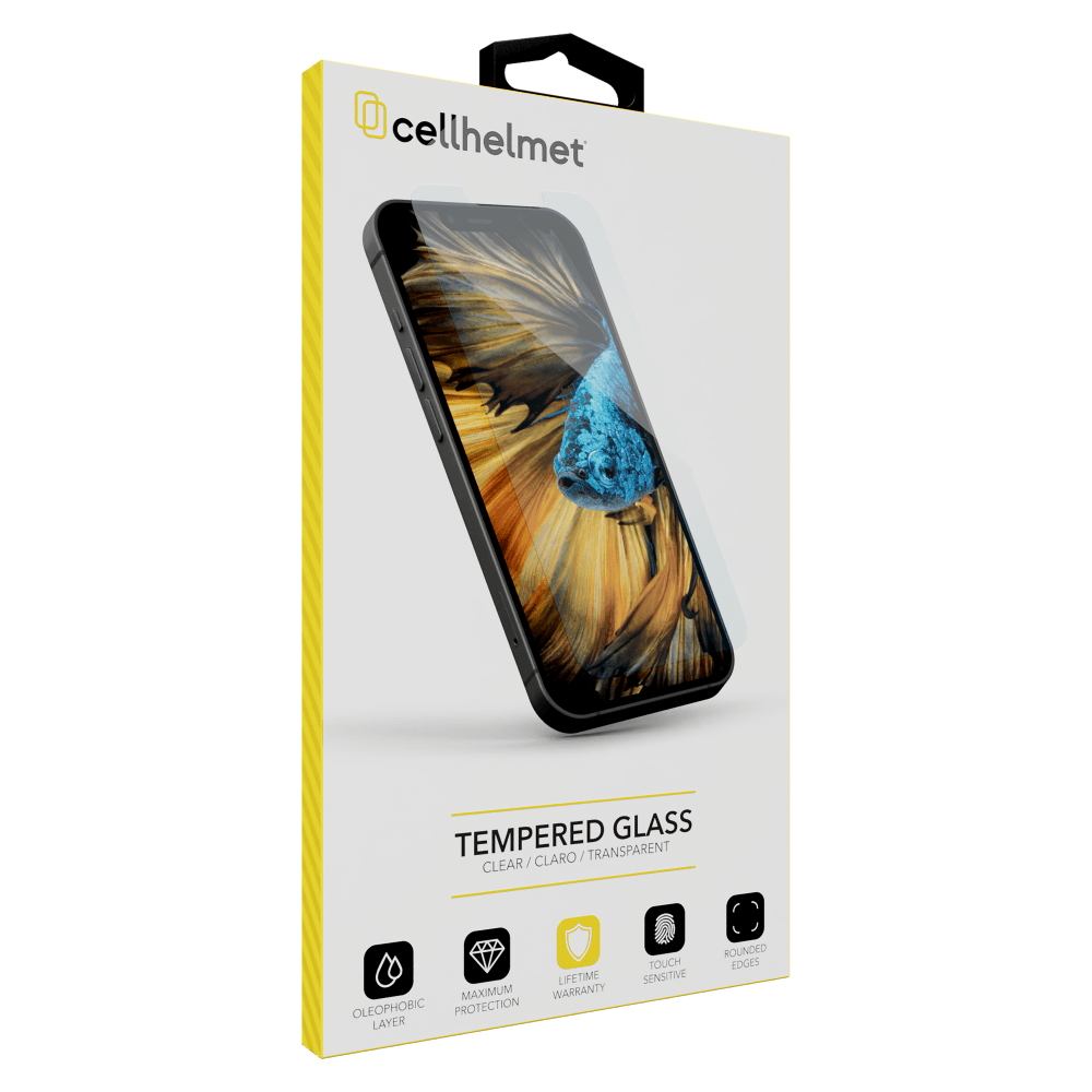 Cellhelmet Tempered Glass Screen Protector for Motorola Moto G Play (2024) by Cellhelmet