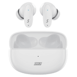 Sway Dual Microphone ENC Comfort Fit True Wireless Headphones with Power Go Charging Case by Sway