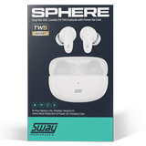 Sway Dual Microphone ENC Comfort Fit True Wireless Headphones with Power Go Charging Case by Sway