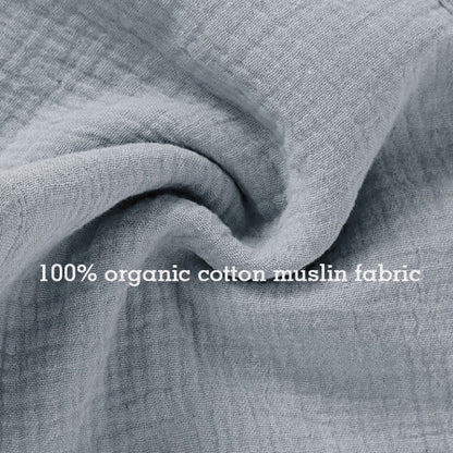 Baby Infant 100% Organic Muslin Cotton Burp & Wash Cloth 3 Pack