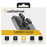 Cellhelmet Tempered Glass Camera Screen Protector for Apple iPhone 15 Pro / iPhone 15 Pro Max by Cellhelmet