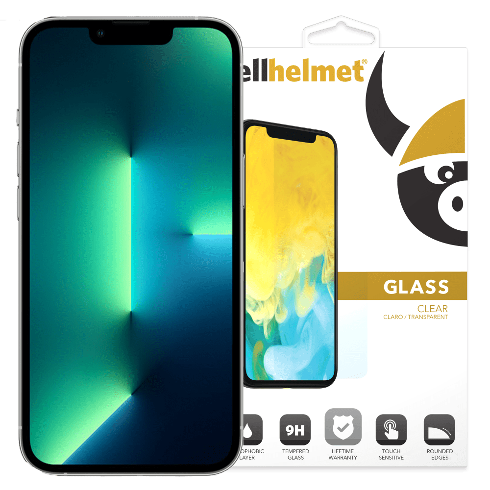 Cellhelmet Tempered Glass Screen Protector for Apple iPhone 14 / 13 / 13 Pro by Cellhelmet